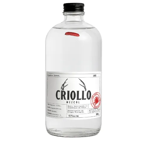 Criollo Mezcal - Espadín Abocado con Gusano de Maguey