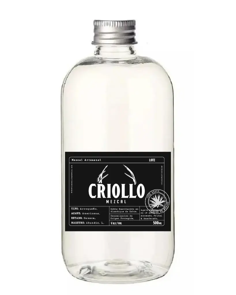 Criollo Mezcal - Arroqueño 42% de 500 ml